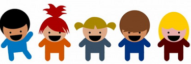 Picture of 5 children in a line