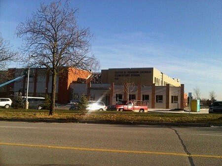 Picture of the New School Opening in 2011