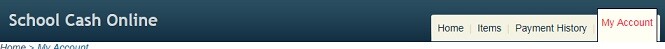 School Cash Online banner screenshot