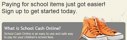 School Cash Online Banner