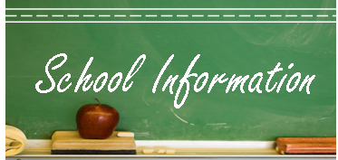 School Information banner
